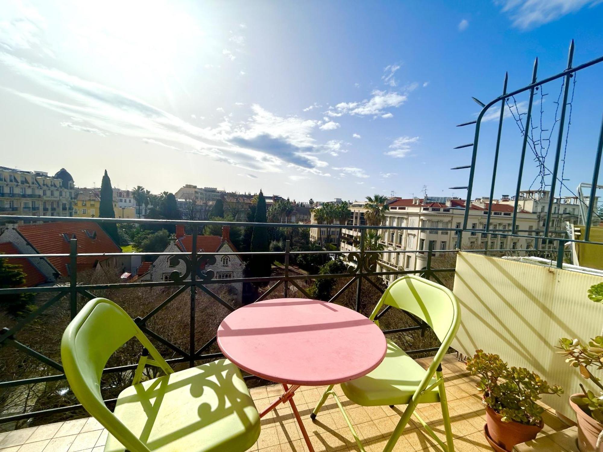 Aparthotel Riviera Grimaldi Promenade des Anglais Balcon Victor Hugo 2 Niza Exterior foto